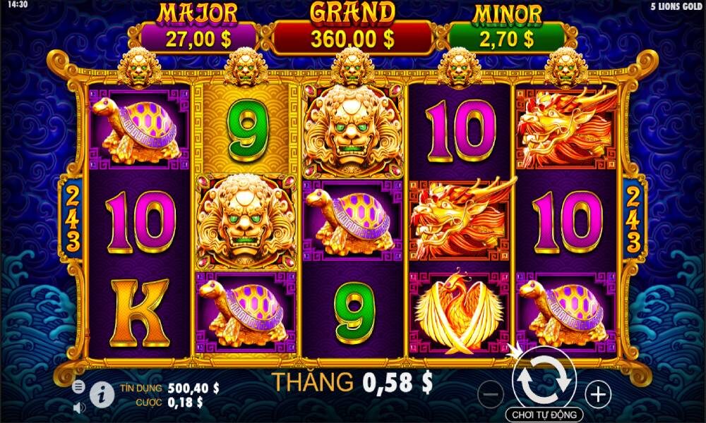 thiết kê của slot game