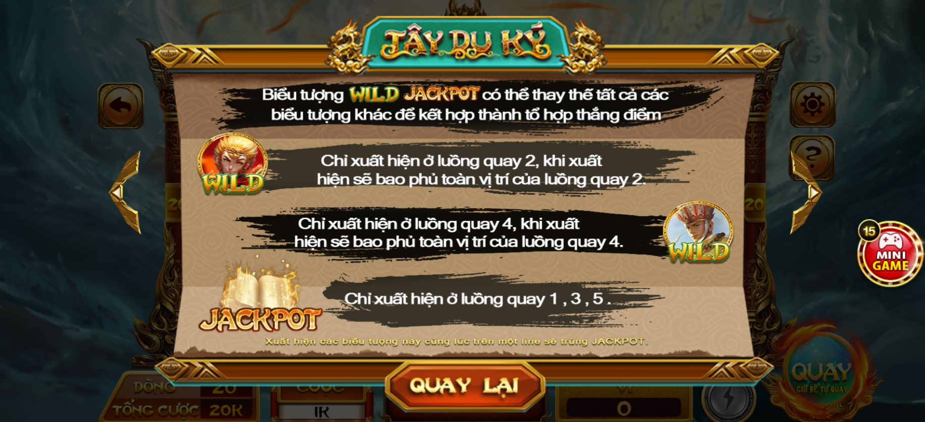 Giới thiệu cách chơi cơ bản của nổ hũ Tây Du Ký