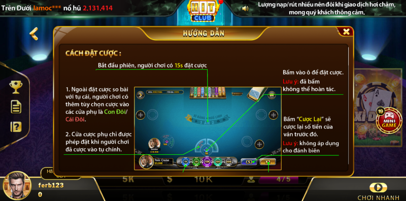 Top các game live casino hot nhất hiện nay